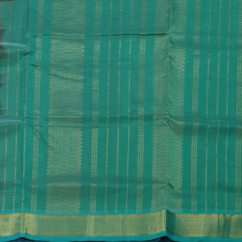 Hayagrivas Handloom Ten Yards Silk Cotton Saree KBD1541A3-1