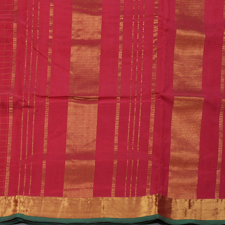 Hayagrivas Handloom Ten Yards Silk Cotton Saree KBD1541A6-1
