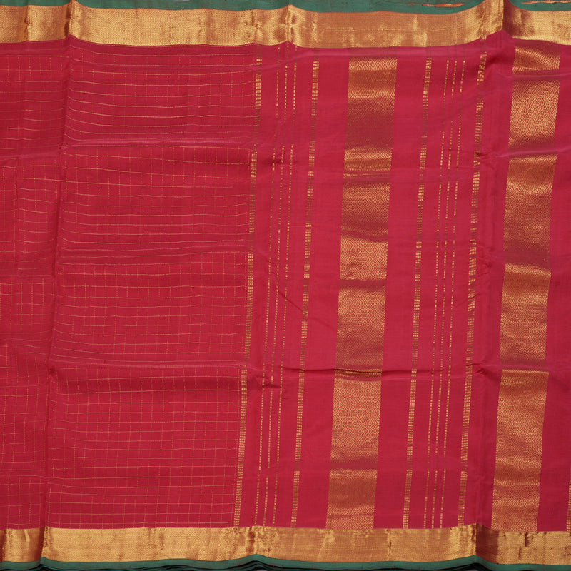 Hayagrivas Handloom Ten Yards Silk Cotton Saree KBD1541A6-1