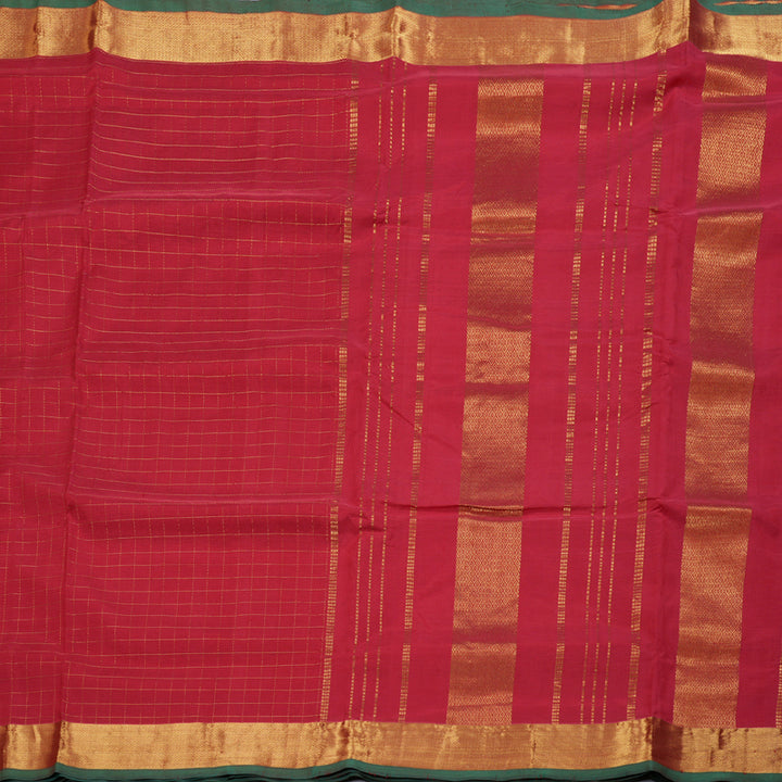 Hayagrivas Handloom Ten Yards Silk Cotton Saree KBD1541A6-1