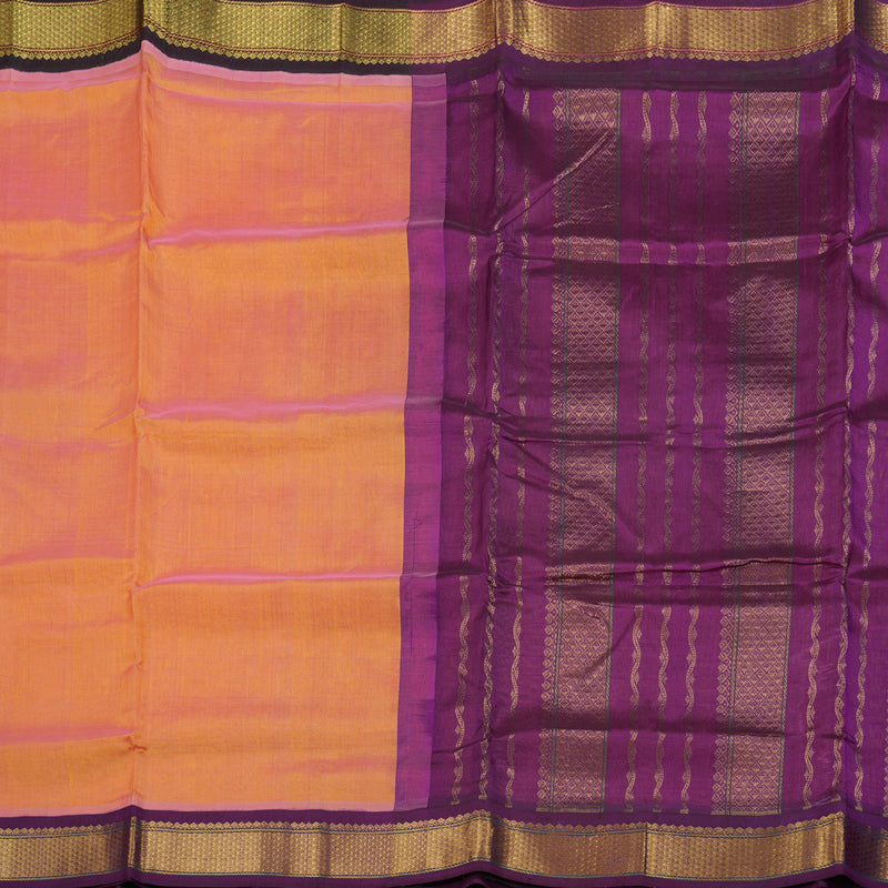Hayagrivas Handloom Ten Yards Silk Cotton Saree KBD1541A9-1