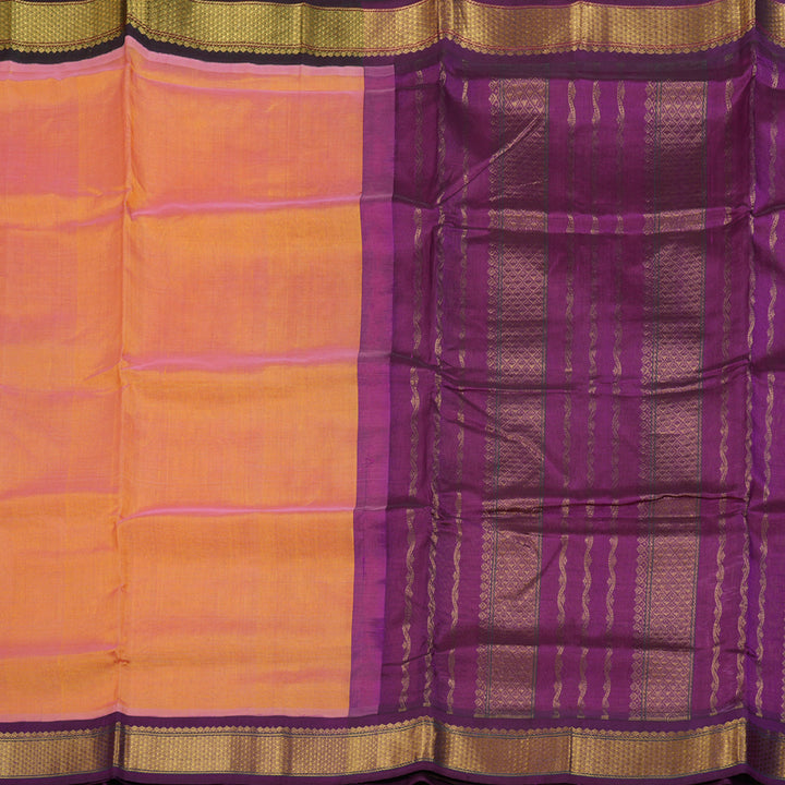 Hayagrivas Handloom Ten Yards Silk Cotton Saree KBD1541A9-1