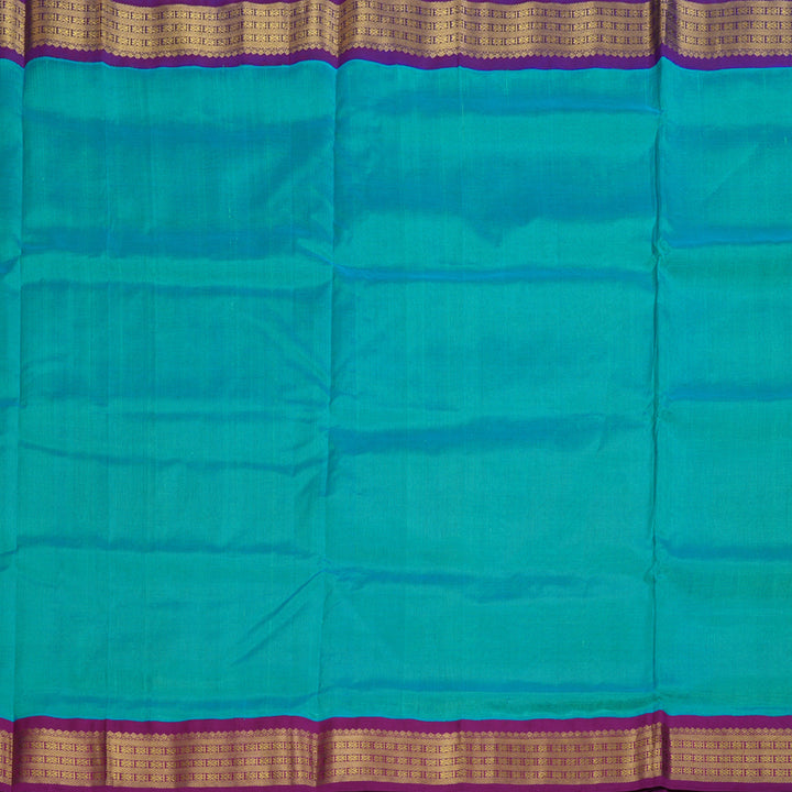 Hayagrivas Handloom Ten Yards Silk Cotton Saree KBD1541A9-3