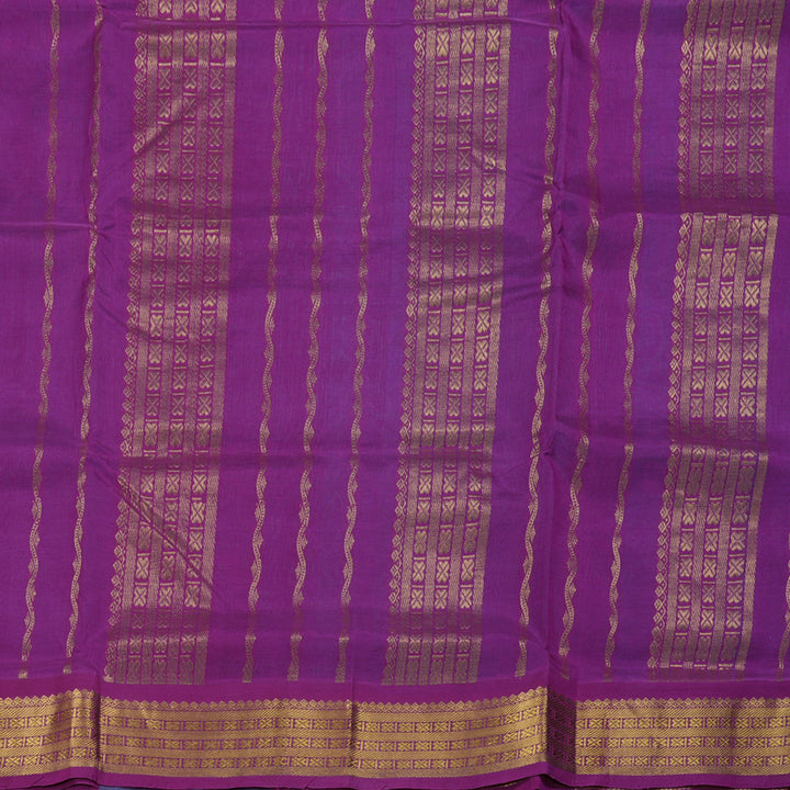 Hayagrivas Handloom Ten Yards Silk Cotton Saree KBD1541A9-3