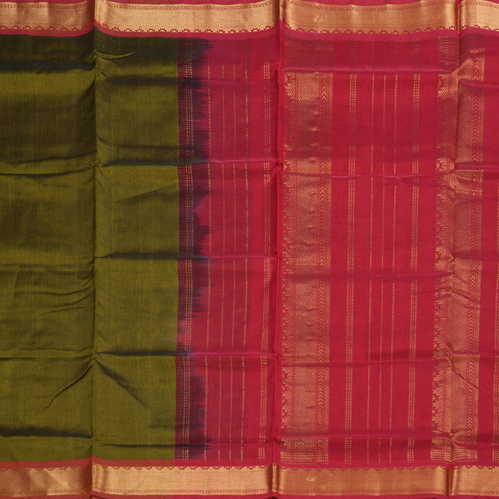 Hayagrivas Handloom Pure Silk Cotton Saree KBD1543A2-5