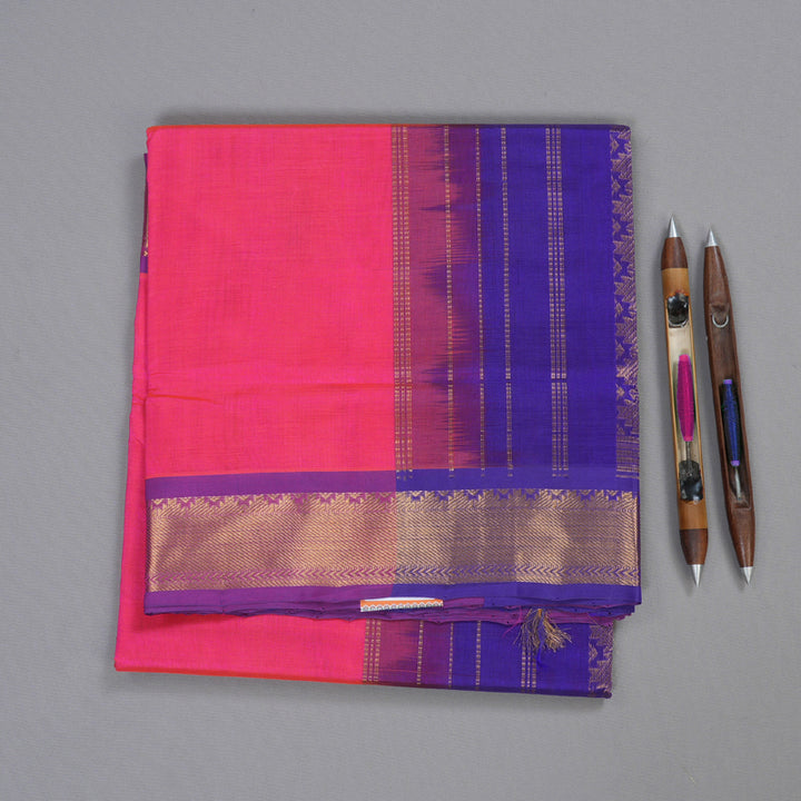 Hayagrivas Handloom Pure Silk Cotton Saree KBD1543A2-9