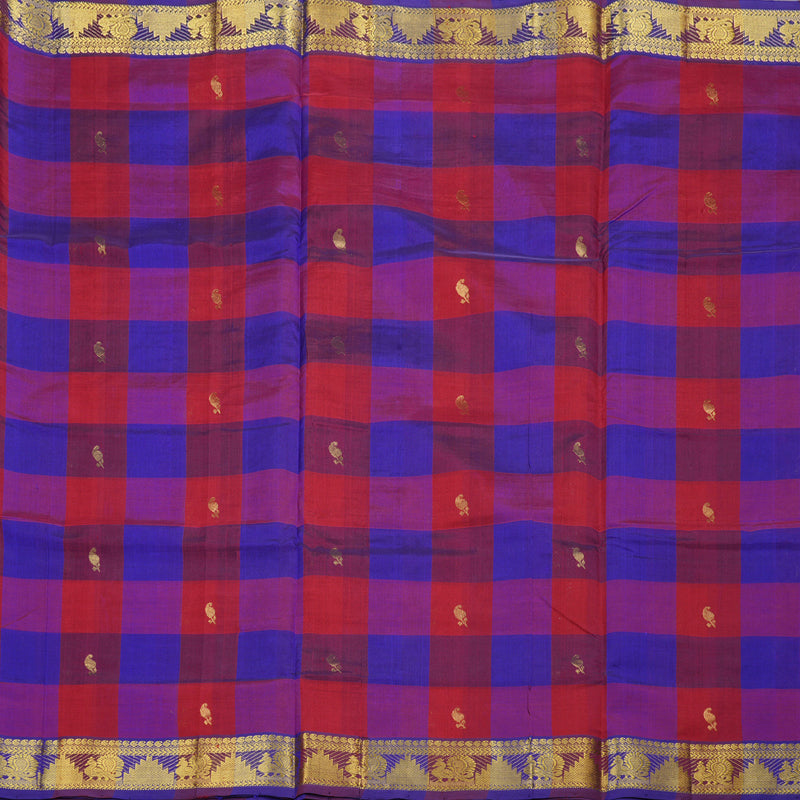 Hayagrivas Handloom Silk Cotton Saree KBD1543A4-5
