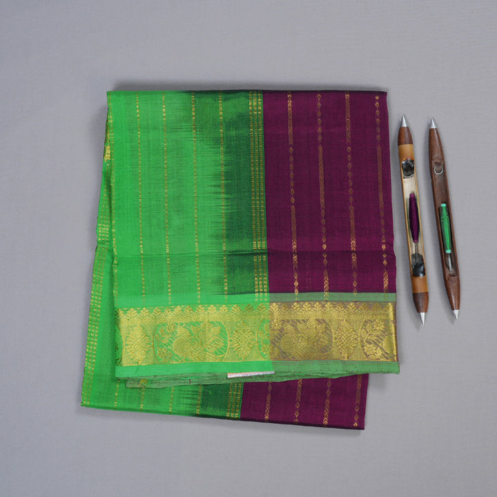 Hayagrivas Handloom Silk Cotton Saree KBD1543A6-1