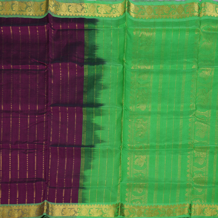 Hayagrivas Handloom Silk Cotton Saree KBD1543A6-1