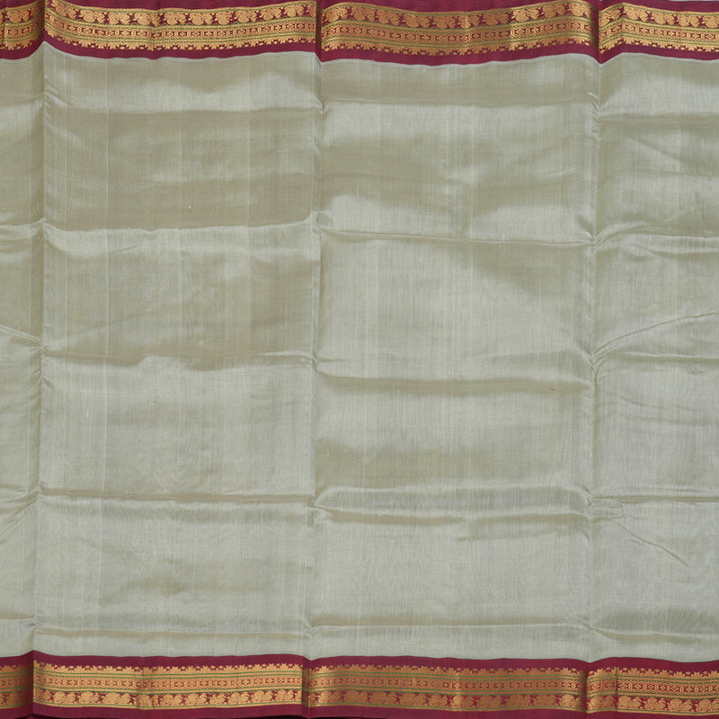 Hayagrivas Hnadloom Korvai Silk Cotton Saree KBD1544A1-11