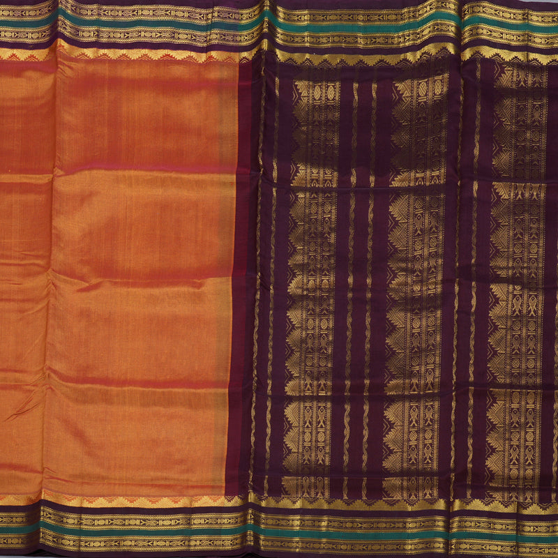 Hayagrivas Handloom Silk Cotton Saree KBD1544A1-3
