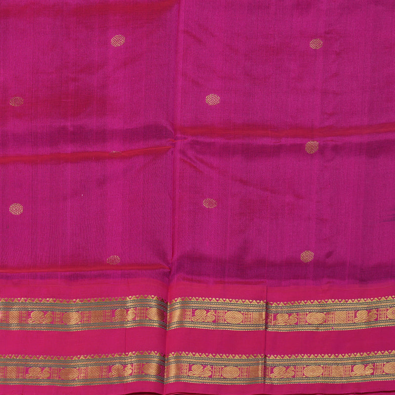 Hayagrivas Handloom Retta Pettu Korvai Silk Cotton Saree KBD1544A10-5