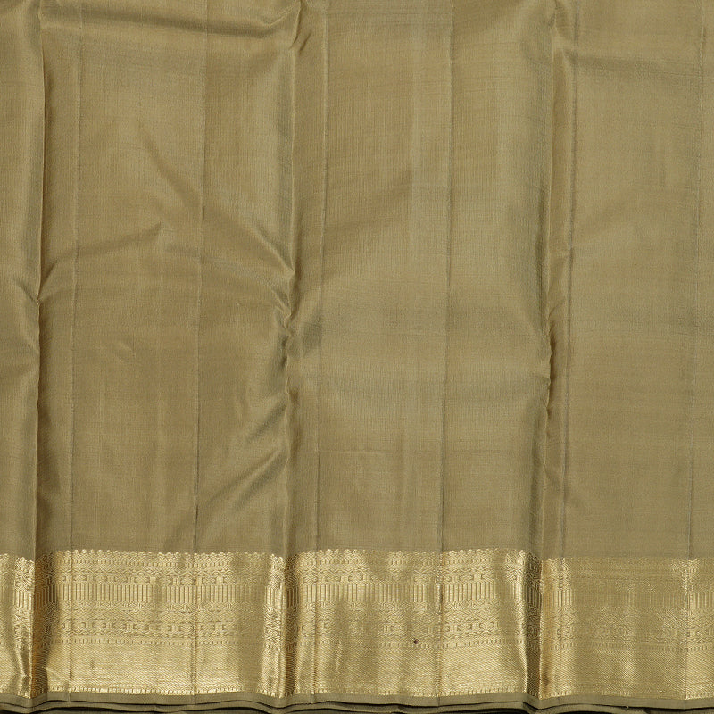 Hayagrivas Khaki Handloom Kanjivaram Silk Saree KBD1548A11-2