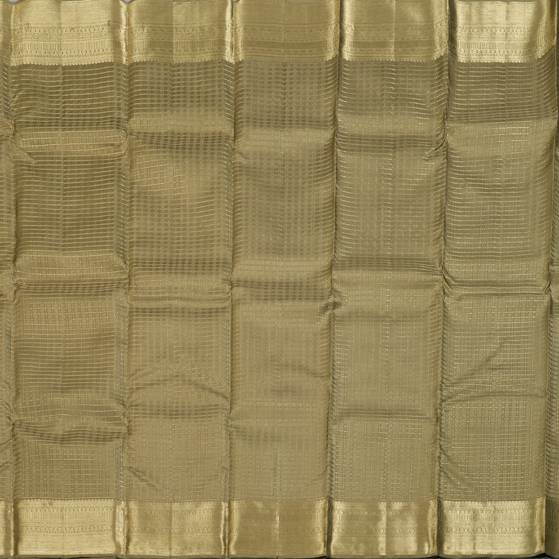 Hayagrivas Khaki Handloom Kanjivaram Silk Saree KBD1548A11-2