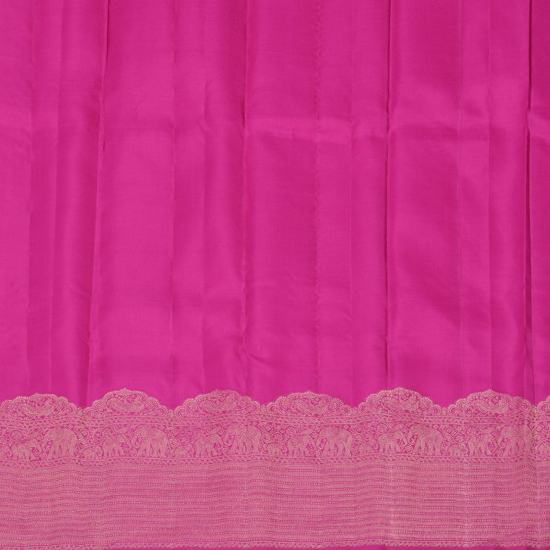 Hayagrivas Pink Handloom Kanjivaram Silk Saree KBD1548A13-4