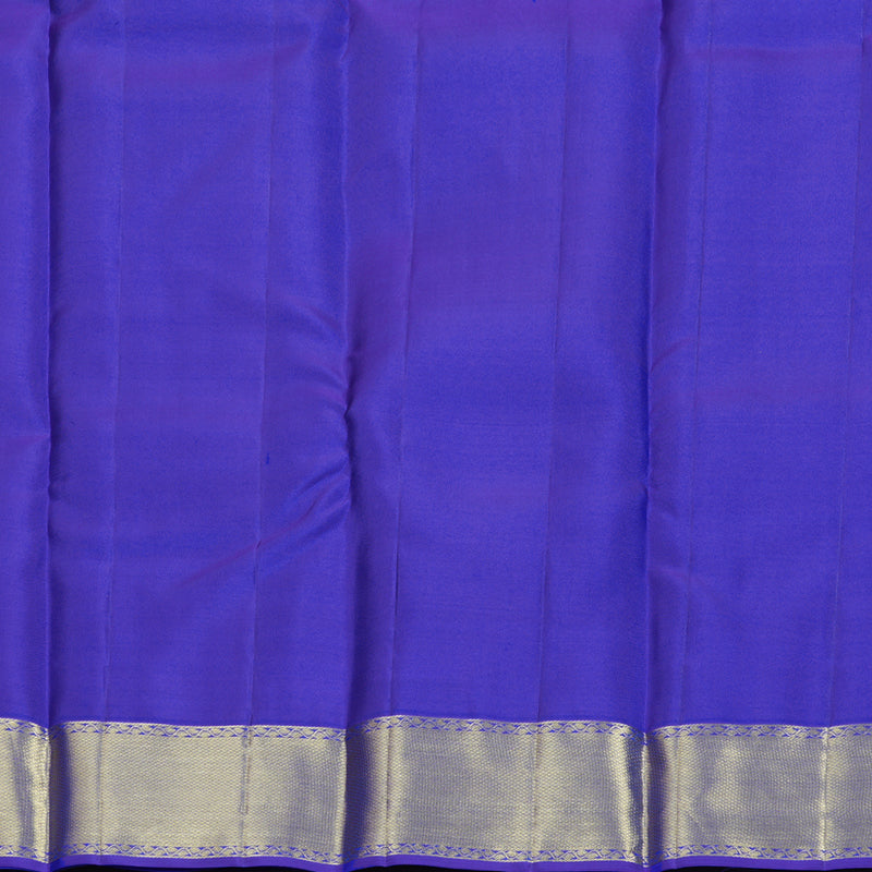 Hayagrivas Blue Handloom Kanjivaram Silk Saree KBD1548A17-4