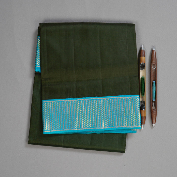 Hayagrivas Handloom Ten Yards Kanjivaram Silk Saree KBD1550A2-4