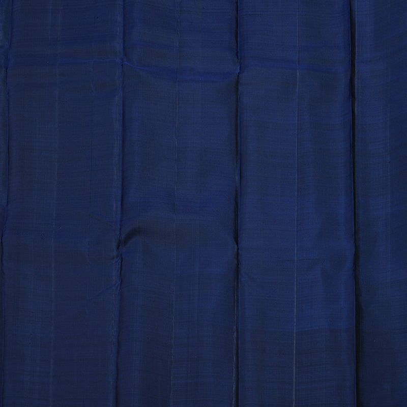 Hayagrivas Handloom Wine Maroon Kanjivaram Silk Saree with Navy Blue border KBD1551A5-1