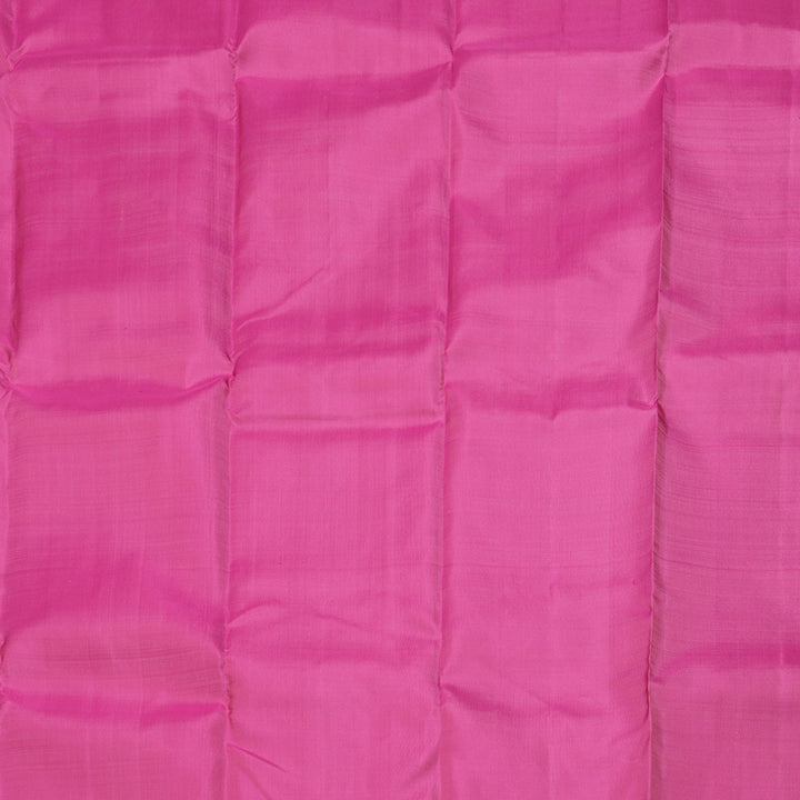 Hayagrivas Rose Pink Handloom Kanjivaram Silk Saree KBD1551A6-3