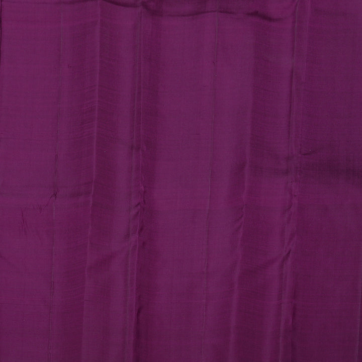 Hayagrivas Dark Purple Handloom Kanjivaram Silk Saree KBD1551A6-7