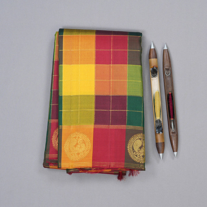 Hayagrivas Handloom Kanjivaram Silk Saree, KBD1552A4-2