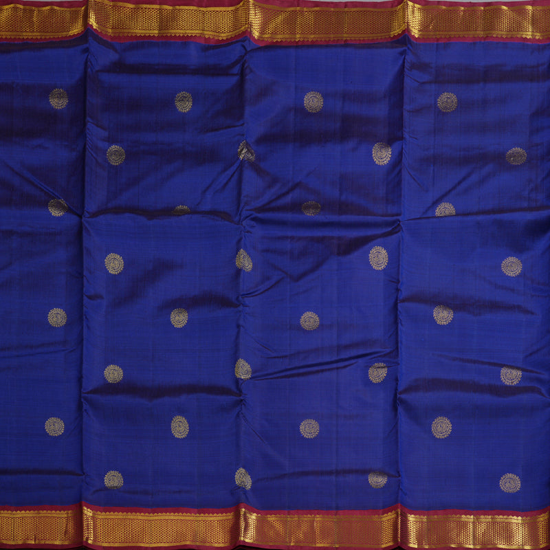 Hayagrivas Handloom Ten Yards Kanjivaram Silk Saree KBD1555A8-2