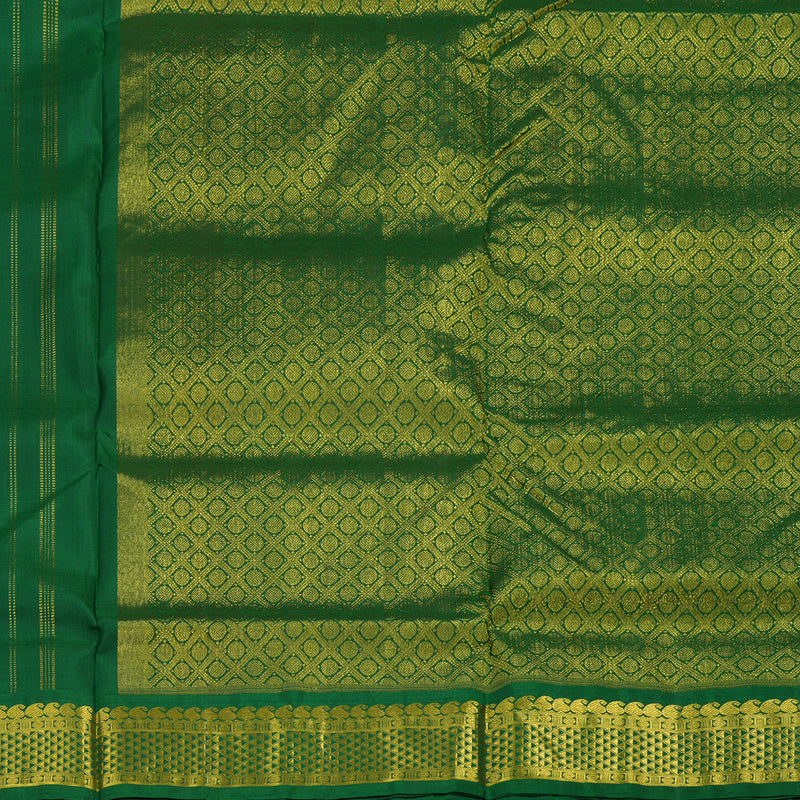 Hayagrivas Handloom Maroon Ten Yards Silk Madisar KBD1555A8-4