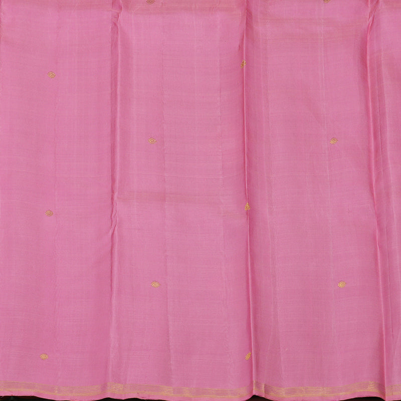 Hayagrivas Handloom Black Kanjivaram Silk Saree KBD1560A3-3