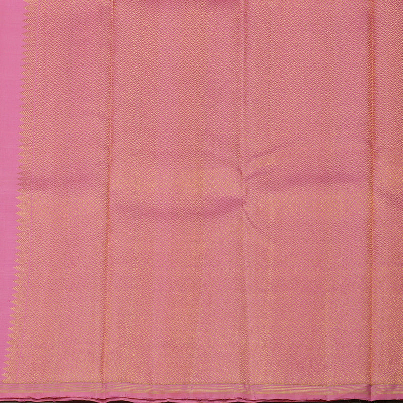 Hayagrivas Handloom Black Kanjivaram Silk Saree KBD1560A3-3