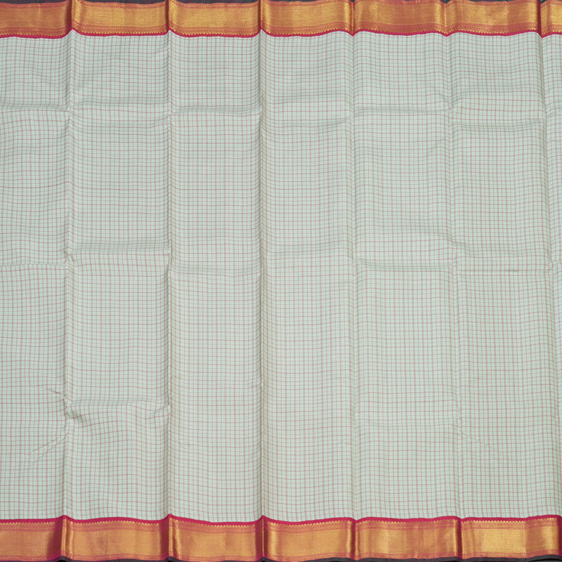 Hayagrivas Handloom Pure Kanjivaram Silk Saree in Gorgeous Light Pastel Green KBD1567A2-1