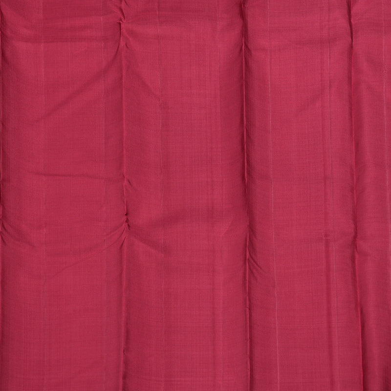 Hayagrivas Honey Mustard Handloom Kanjivaram Silk Saree with Maroon Border KBD1594A4-1