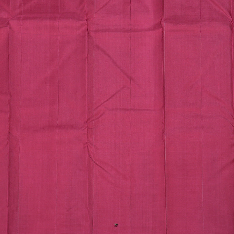 Hayagrivas Honey Rust Handloom Kanjivaram Silk Saree with Maroon With Green Border KBD1594A5-7