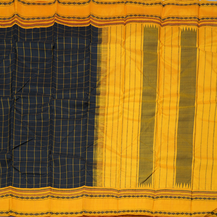 Hayagrivas Handloom Kanjivaram Thread Work Kanjivaram Silk Saree KBD1594A7-5