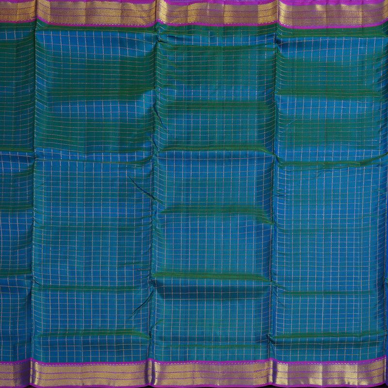Hayagrivas Handloom Kanjivaram Ten Yards Silk Saree KBD1597A4-1