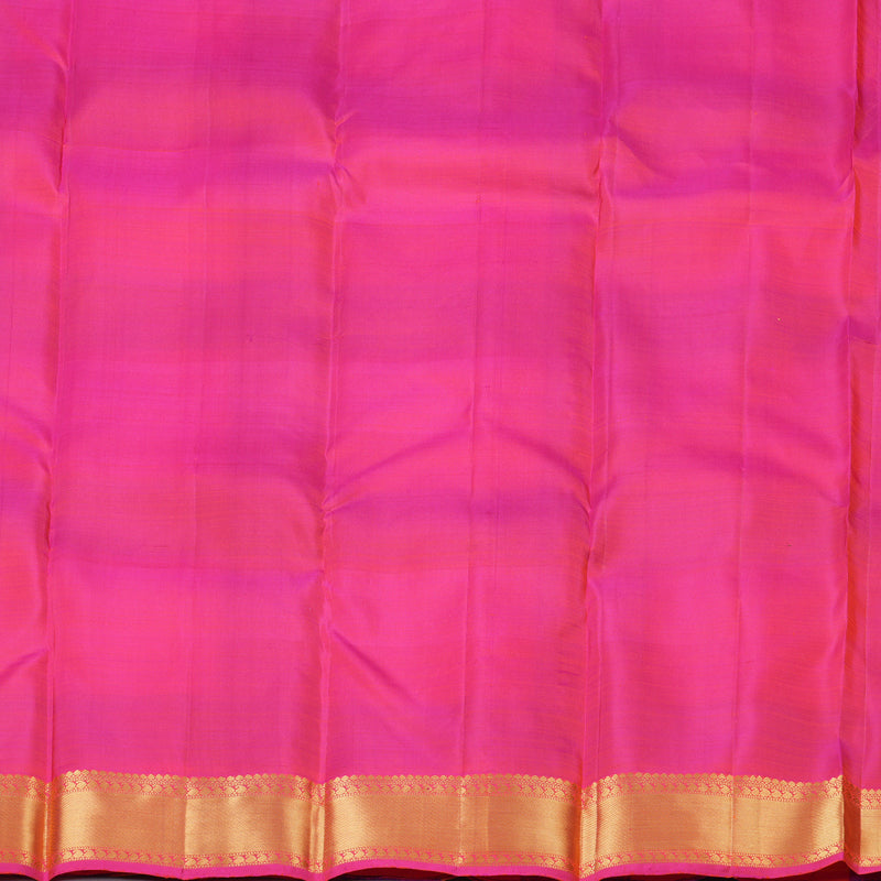 Hayagrivas Multi Color Checks Handloom Kanjivaram Silk Saree KBD1599A2-3
