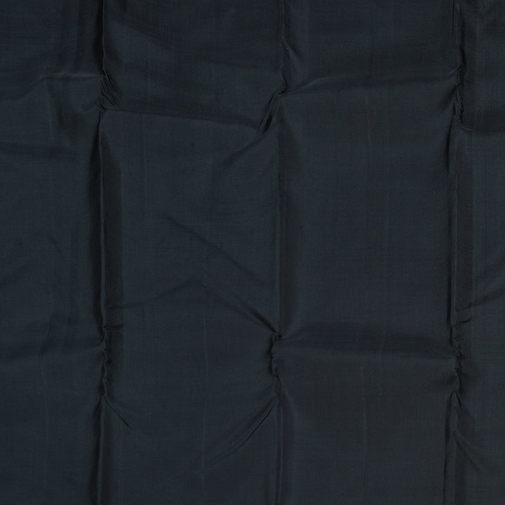 Hayagrivas Stunning Black Handloom Kanjivaram Silk Saree KBD1599A4-3