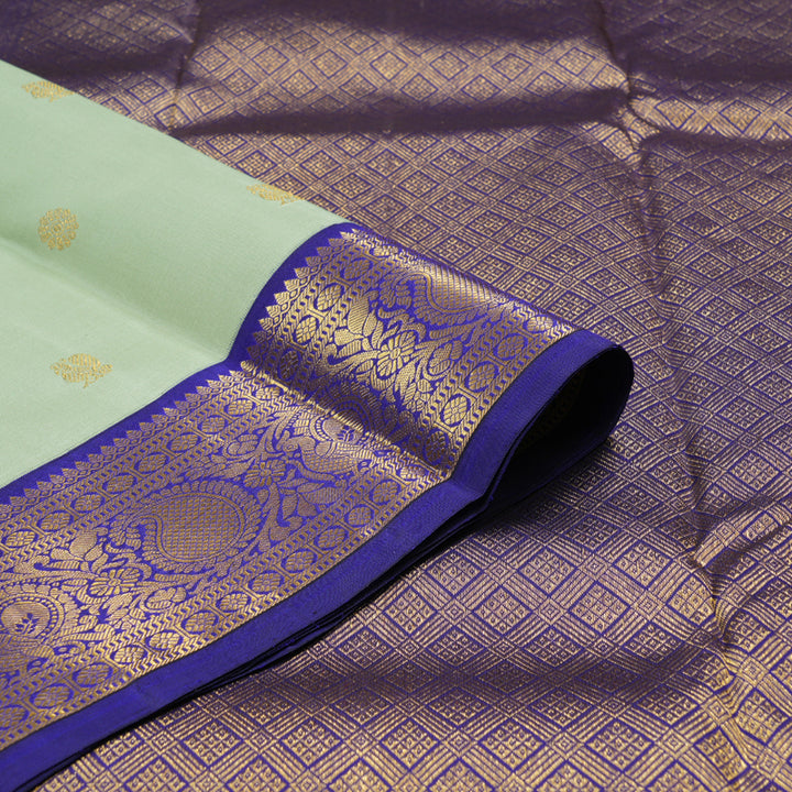 Hayagrivas Handloom Kanjivaram Korvai Silk Saree KBD1607A2-4