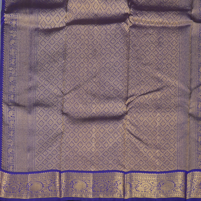 Hayagrivas Handloom Kanjivaram Korvai Silk Saree KBD1607A2-4