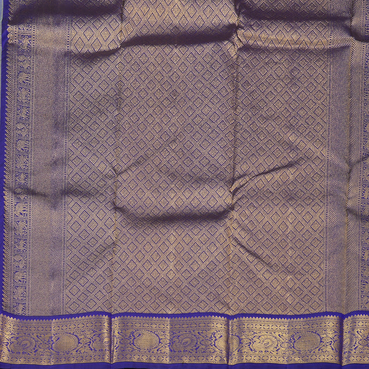 Hayagrivas Handloom Kanjivaram Korvai Silk Saree KBD1607A2-4