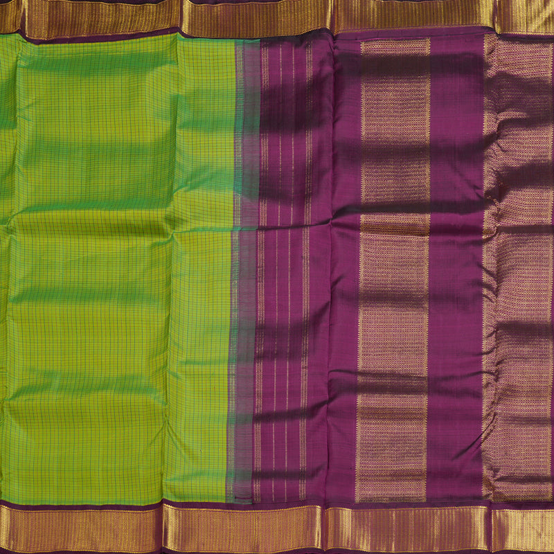 Hayagrivas Handloom Ten Yards Kanjivaram Silk Saree KBD1608A7-1