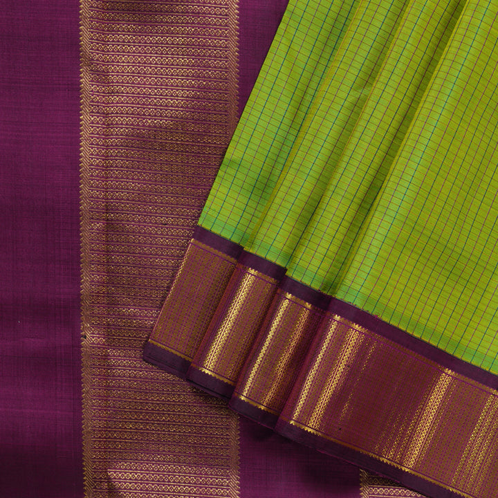 Hayagrivas Handloom Ten Yards Kanjivaram Silk Saree KBD1608A7-1