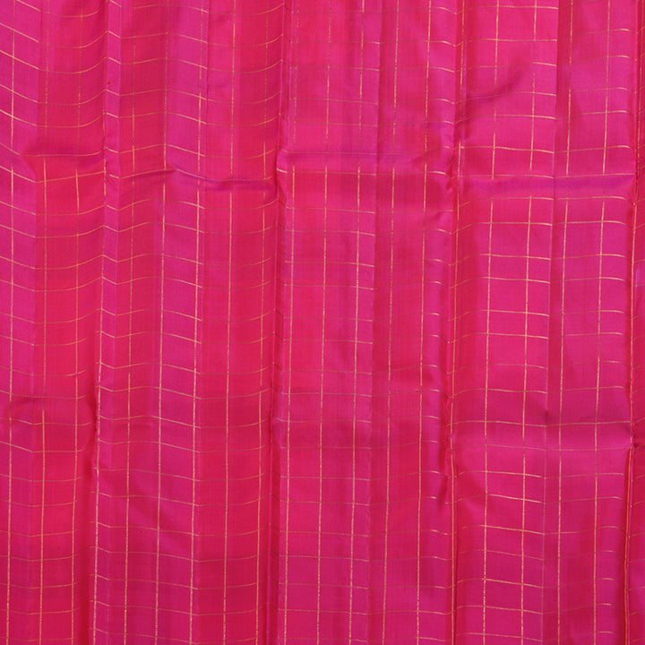 Hayagrivas Multi Color Checks Handloom Kanjivaram Silk Saree KBD1622A1-2