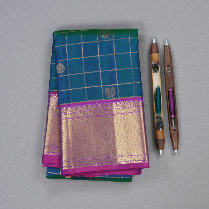 Hayagrivas Handloom Kanjivaram Silk Saree KBD1622A11-1