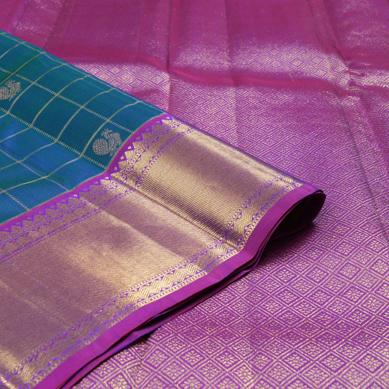 Hayagrivas Handloom Kanjivaram Silk Saree KBD1622A11-1