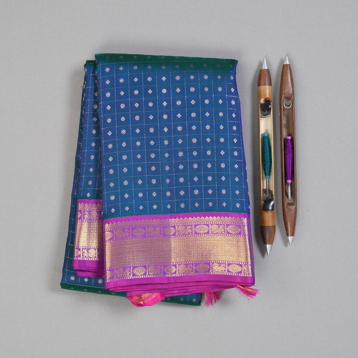 Hayagrivas Handloom Kanjivaram Silk Saree KBD1622A9-1