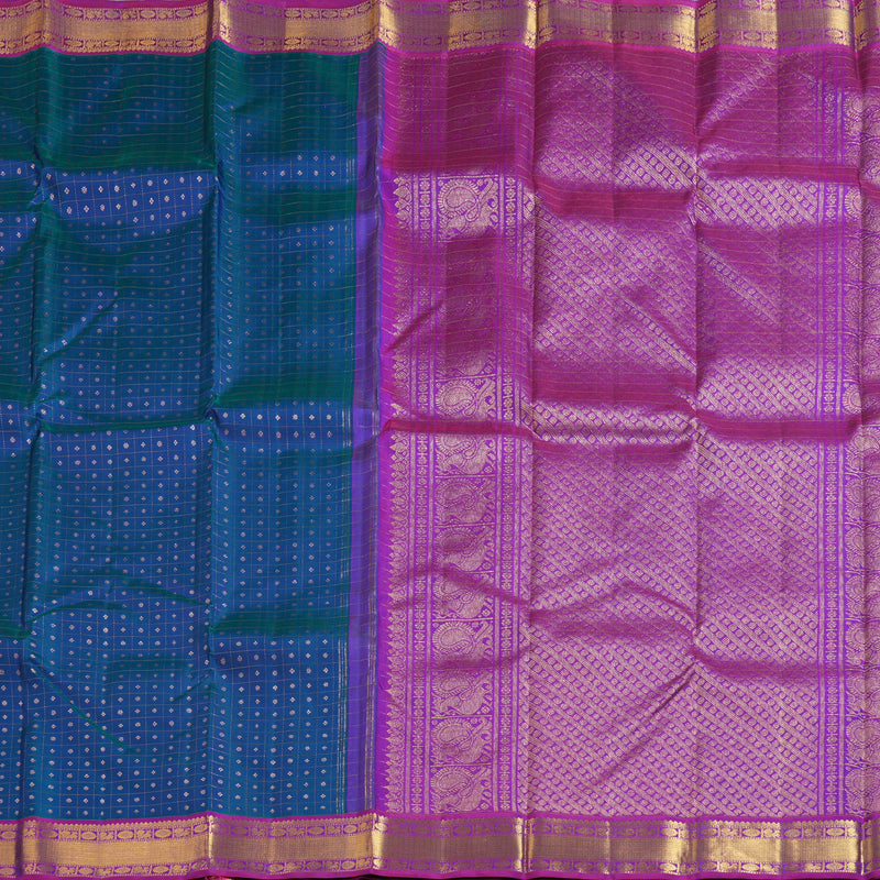 Hayagrivas Handloom Kanjivaram Silk Saree KBD1622A9-1