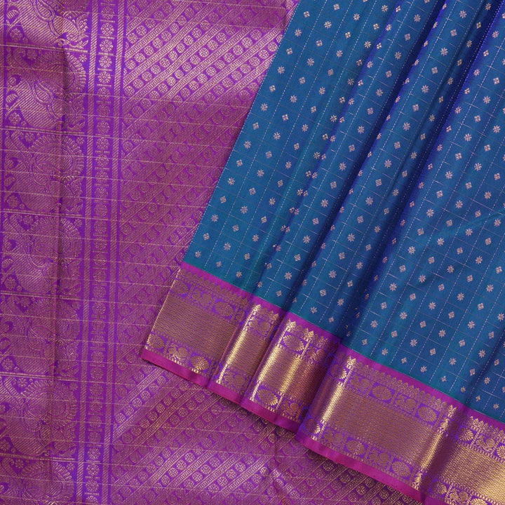 Hayagrivas Handloom Kanjivaram Silk Saree KBD1622A9-1