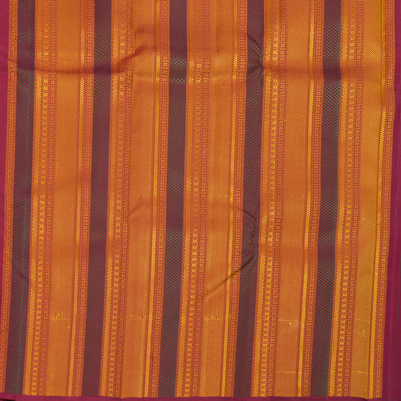 Hayagrivas Radiant Yellow Handloom Kanjivaram Silk Saree KBD1653A2-1