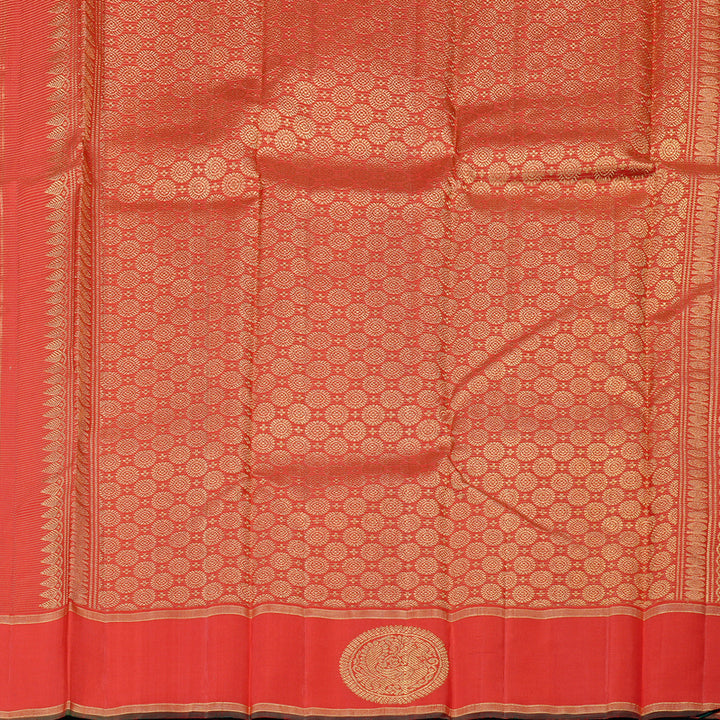 Hayagrivas Red Handloom Kanjivaram Silk Saree KBD1653A6-2