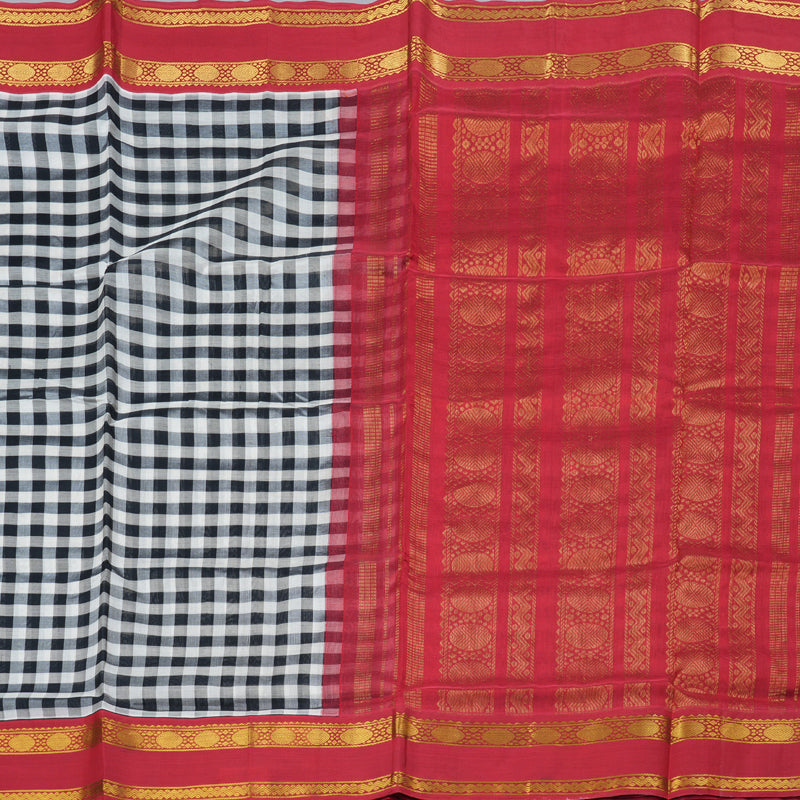 Hayagrivas Handloom Pure Silk Cotton Saree KBD1666A1-1